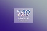 100 Gradient Backgrounds Giveaway